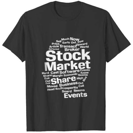 Stock Market Money Investor Gift T-shirt