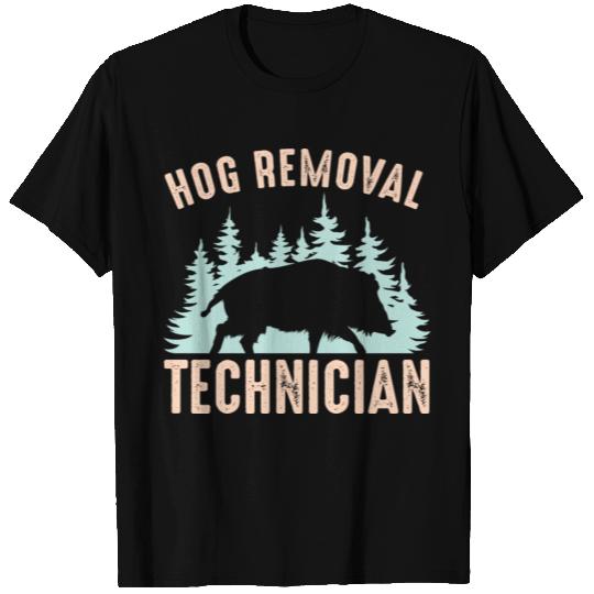 Boar Hunting Hunter T Shirts
