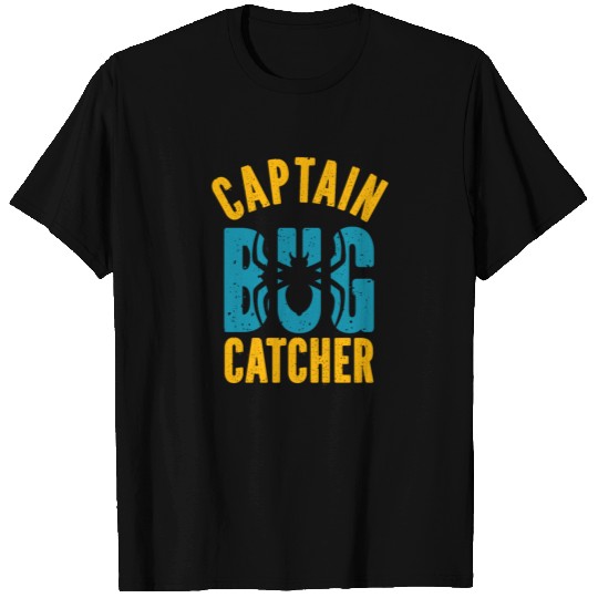 Captain Bug Catcher or Entomologist T Shirts