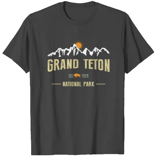 Grand Teton National Park T Shirts