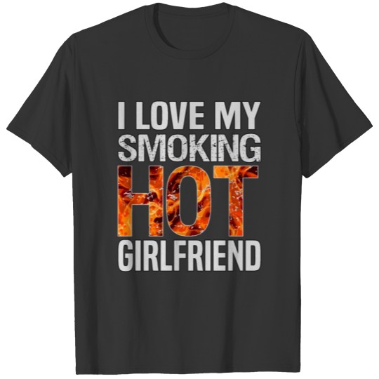 Hot Girlfriend Love Flame Love Valentine's Day T-shirt