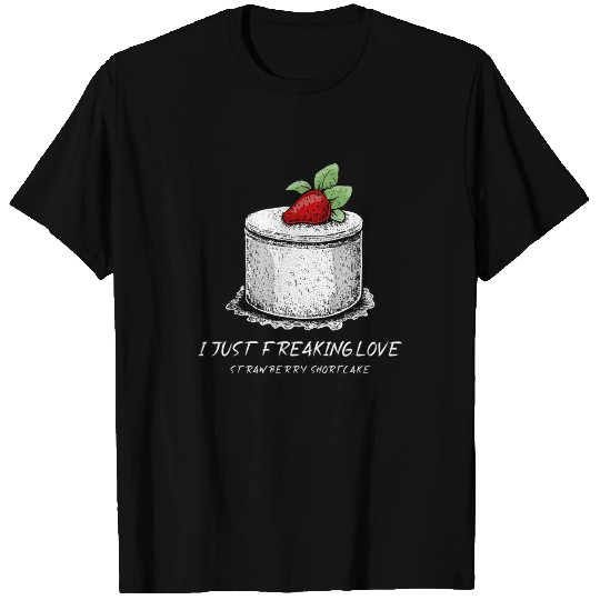 Strawberry Shortcake Pie Baking Bakery T Shirts