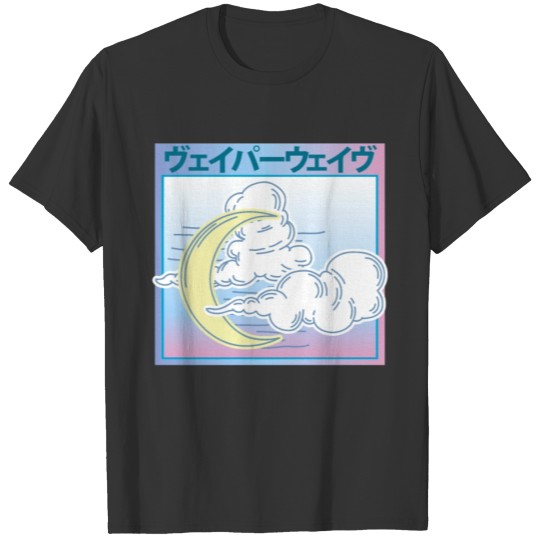 Vaporwave Aesthetic Japanese Style Visual Art T-shirt