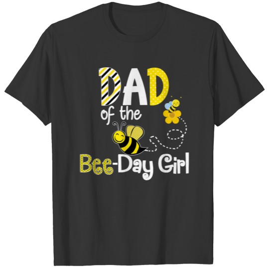 Bee Birthday Matching Hive Party Theme T Shirts