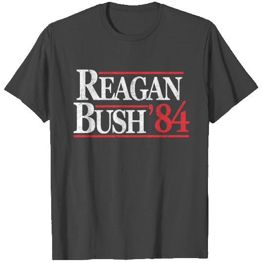 Vintage Reagan Bush 1984 T Shirts