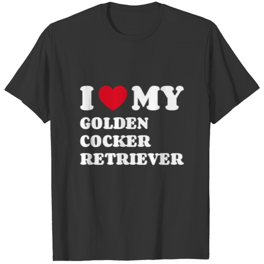 Golden Cocker Retriever T-shirt