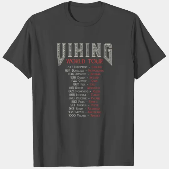 Viking World Tour T Shirts