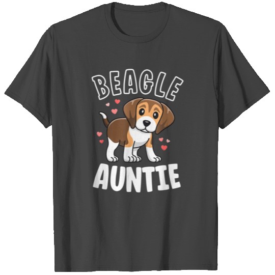 Beagle Aunt Gift Dog Love My Beagle Auntie T Shirts