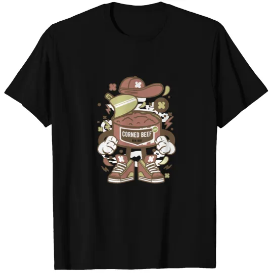 Corned Beef for animated characters comics and pop T Shirts