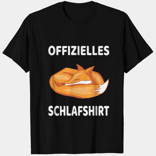 Fox Sleeping Official Sleep T Shirts