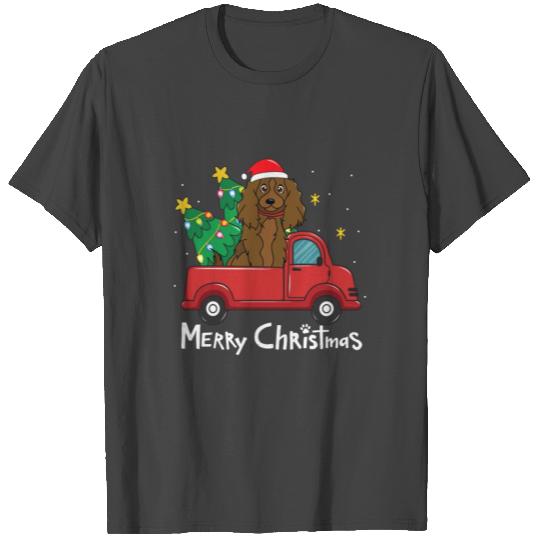 Boykin Spaniel Christmas Ornament Truck Tree Dog M T Shirts