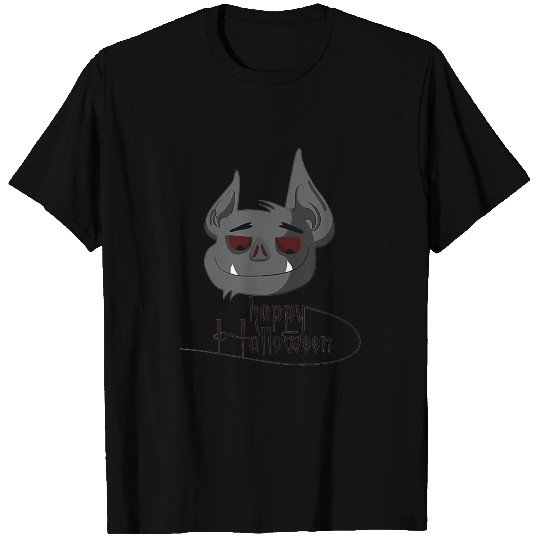 Happy Halloween Funny Bat Nice Vampire Halloweenba T Shirts