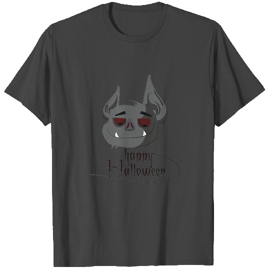 Happy Halloween Funny Bat Nice Vampire Halloweenba T Shirts
