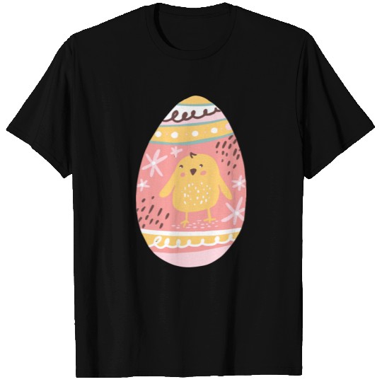 Colorful Easter eggs Easter greeting motif T Shirts