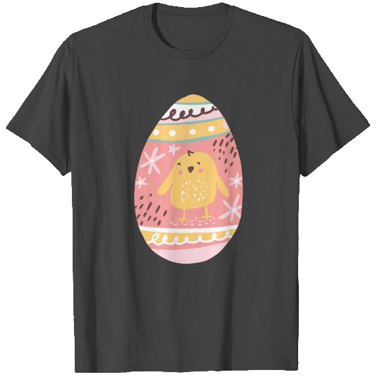 Colorful Easter eggs Easter greeting motif T Shirts
