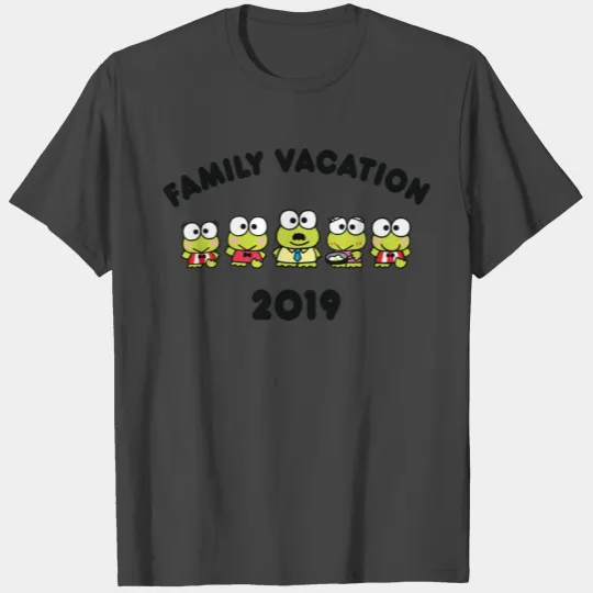 Keroppi Family Vacation 2019 Group T Shirts