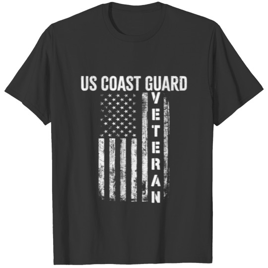 US Coast Guard Veteran Appreciation Retirement T Shirts