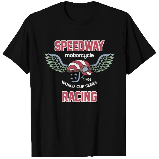 Speedway Motorcycle Racing T Shirts