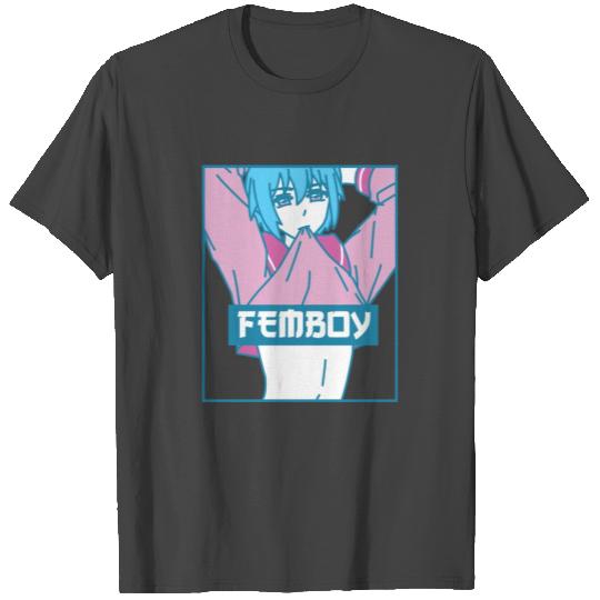 Femboy Aesthetic Pastel Gay Yaoi Anime Boy Gift T Shirts
