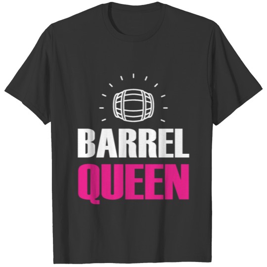 Barrel Queen Horse Racing Equestrian T Shirts