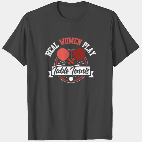 Table Tennis Ping-Pong Tennis Sport Table Ball T Shirts