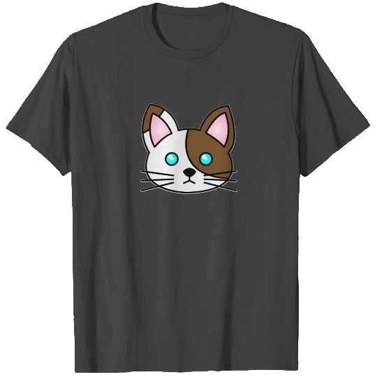 Cat Face 8 - Cat Lover Cats T Shirts