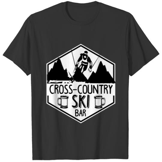 Cross Country Skiing Winter Olympic Sport Gift T-shirt