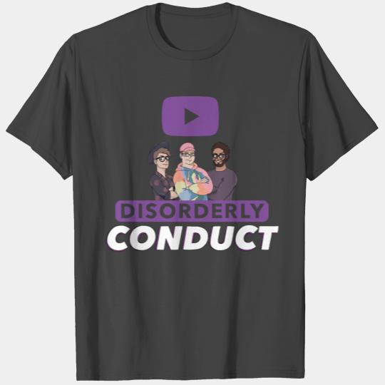 Disorderly Conduct YouTube Channel T Shirts