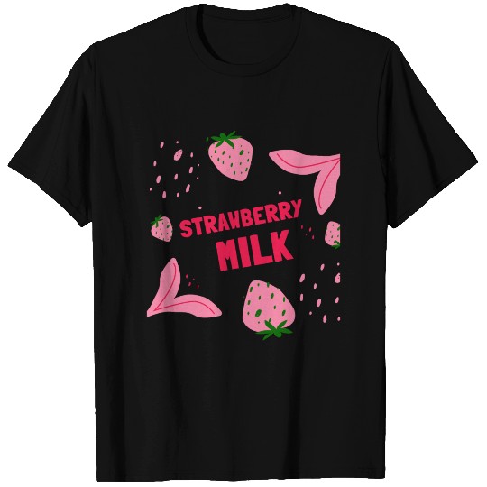 Strawberry Milk T Shirts