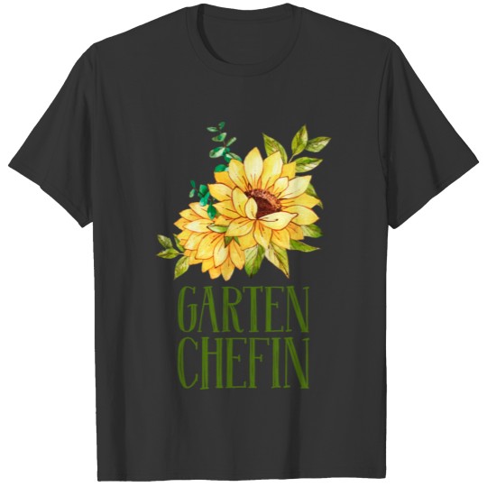 Garden boss gardener gardening gift T Shirts