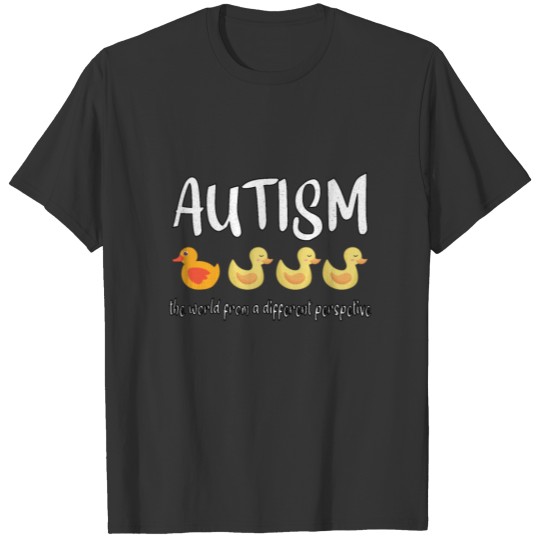 Autism awareness: different perspective T-shirt