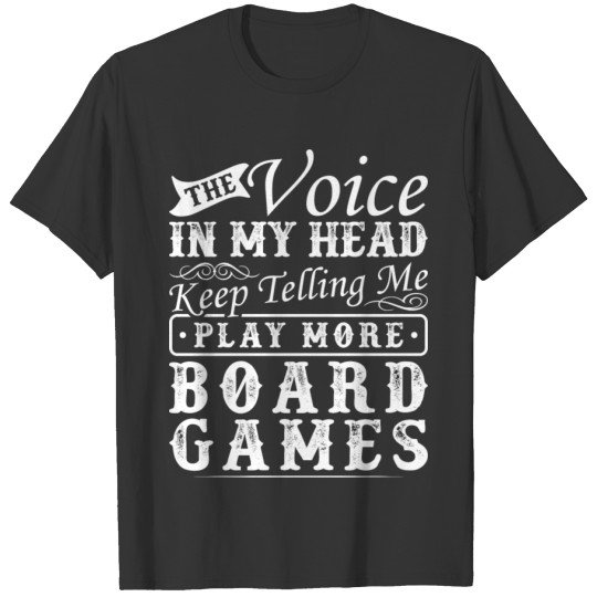 Play More Board Games T-shirt