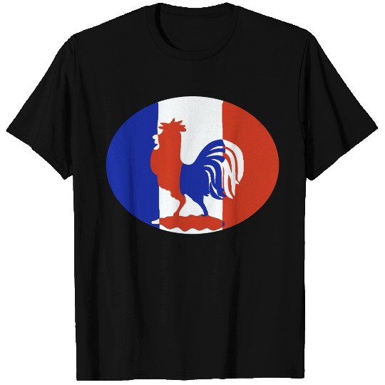 Flag France The rooster T Shirts