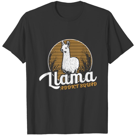 Lama humor animal welfare Gift T-shirt