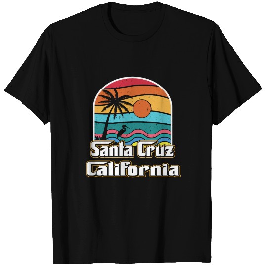 Santa Cruz California Surfing T Shirts