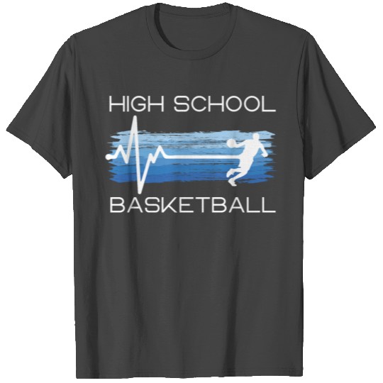 High School Basketball Player Sports Girl T Shirts
