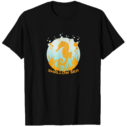 Shallow Sea - Marine Life Underwater Creatures Sea T Shirts