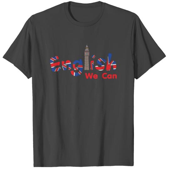 english learning big ben london gift idea travel T Shirts
