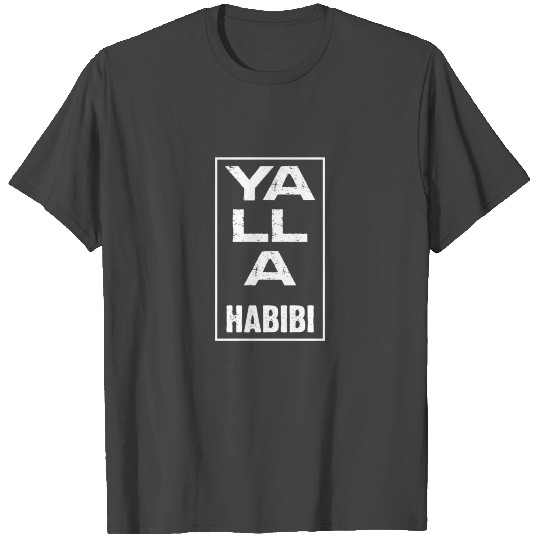 Habibi Arabic Darling Beloved Friend Habibati T Shirts