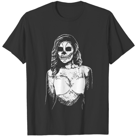 Retro Sexy Dead Zombie Girl 2reborn T Shirts