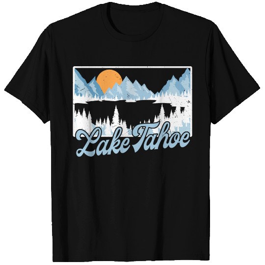 Lake Tahoe Sunrise Vintage T Shirts