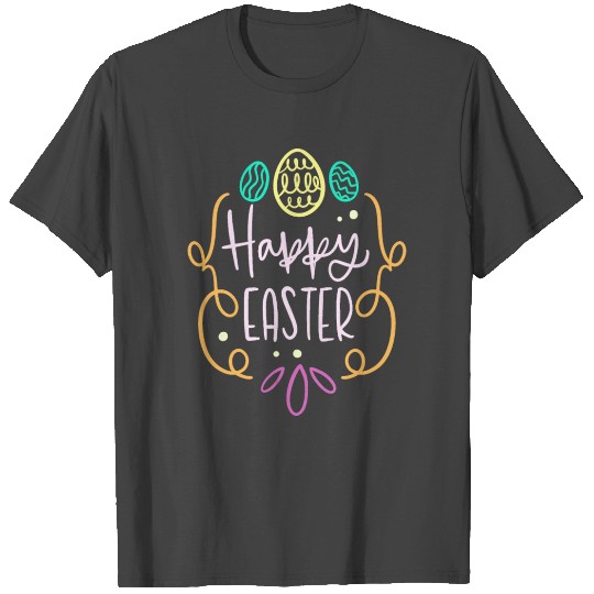 happy easter day bunny egg funny boys girls kids T Shirts