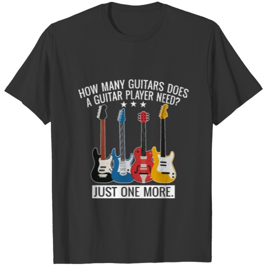 guitar, music, guitarist, guitars, guitar player T-shirt