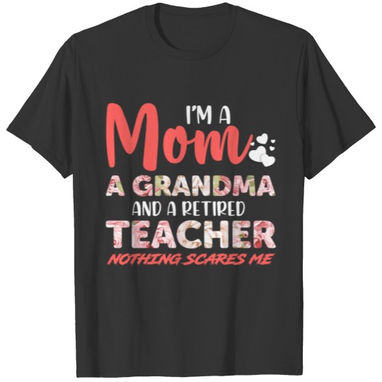 grandma and teacher T-shirt