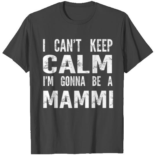 New Mom T Shirts - Mom to be New MAMMI - Mammi Gift