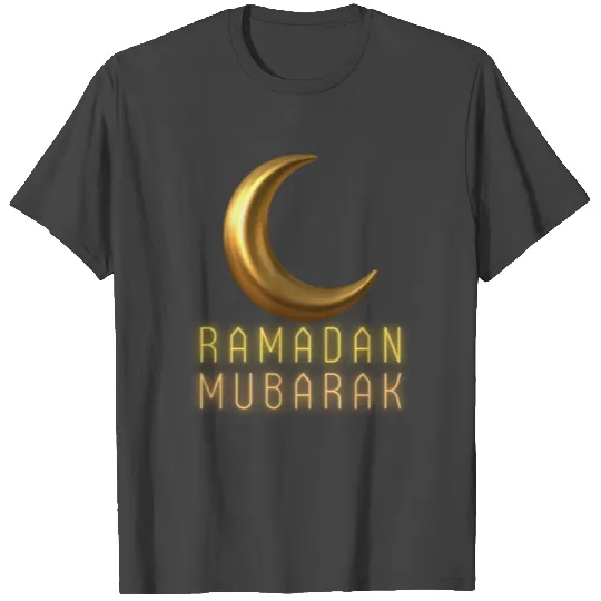Golden Ramadan Mubarak Kareem T Shirts