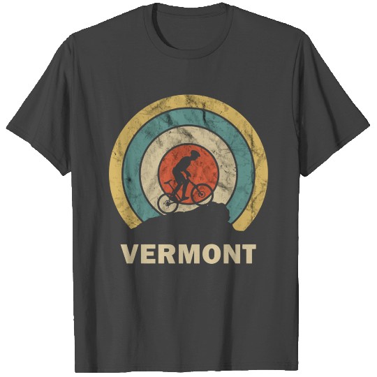 Vermont Retro Cycling Mtb T Shirts