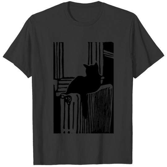 Black cat - The world T-shirt