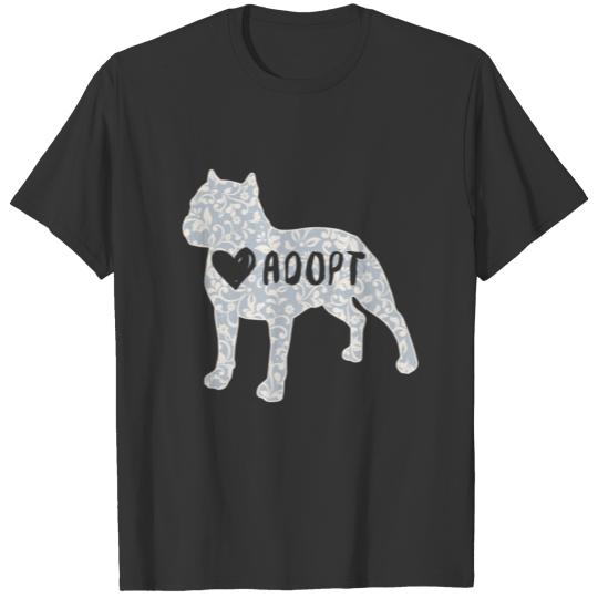 Adopt Dog Dogsdog artdoggiesgift for dog loversdog T-shirt