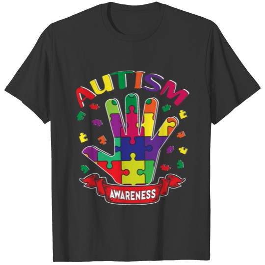 Autism Awareness Puzzle T-shirt